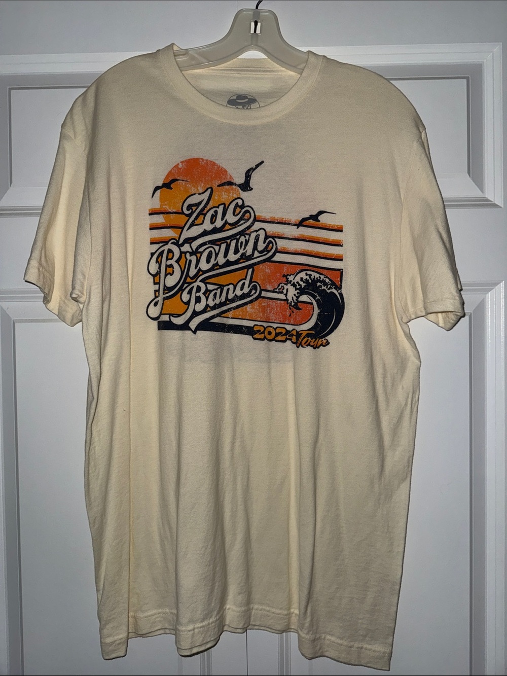Zac Brown Band Concert T shirt 2024 Tour size L